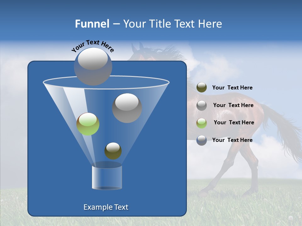 Pasture Ranch Eye PowerPoint Template