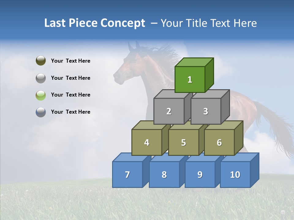 Pasture Ranch Eye PowerPoint Template