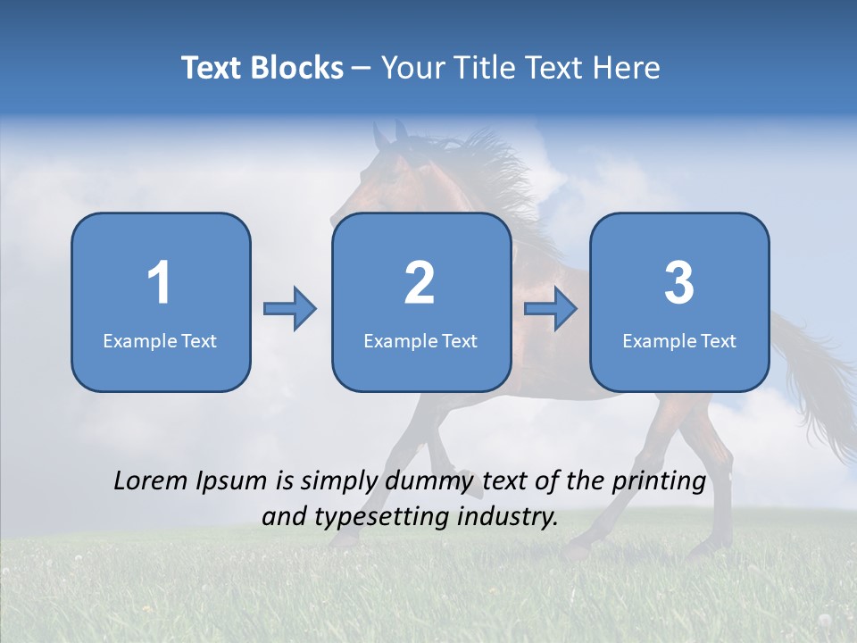 Pasture Ranch Eye PowerPoint Template