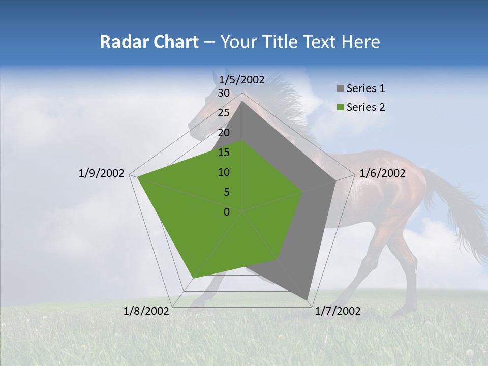 Pasture Ranch Eye PowerPoint Template