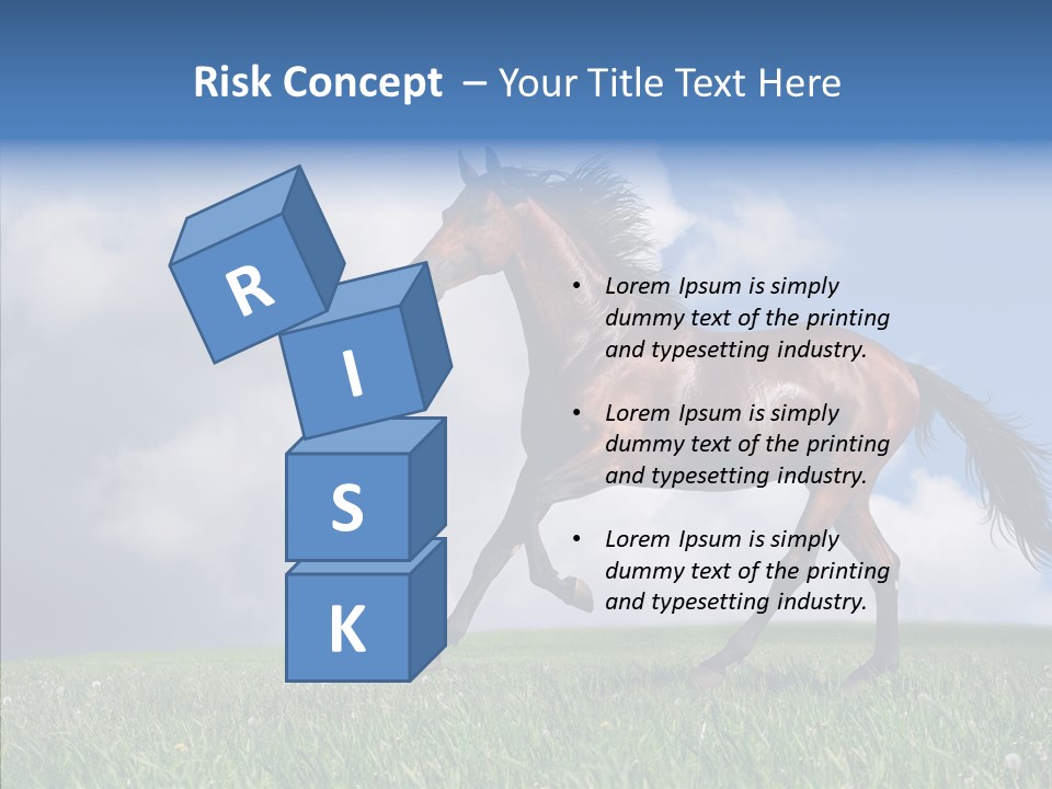 Pasture Ranch Eye PowerPoint Template