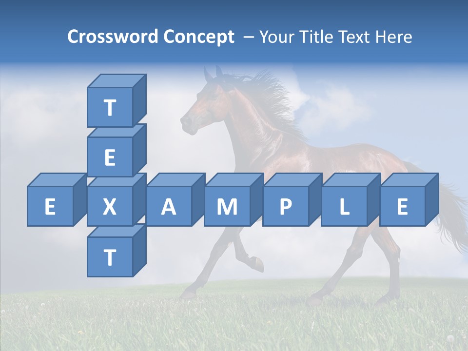 Pasture Ranch Eye PowerPoint Template