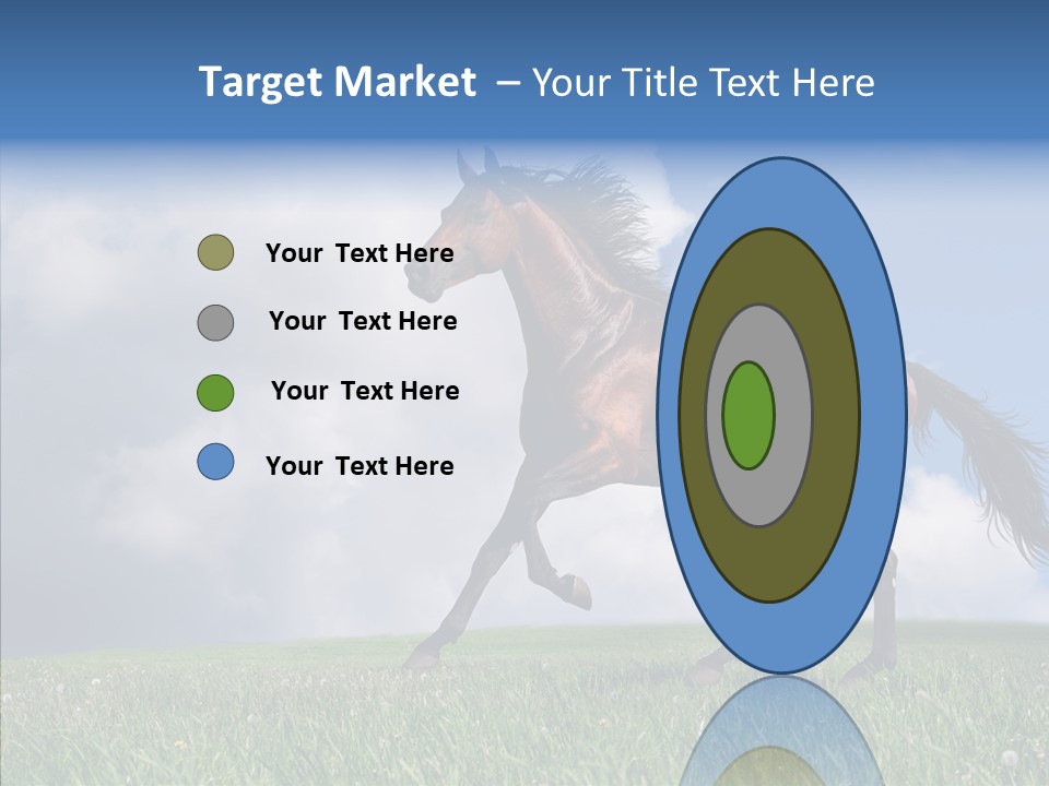 Pasture Ranch Eye PowerPoint Template