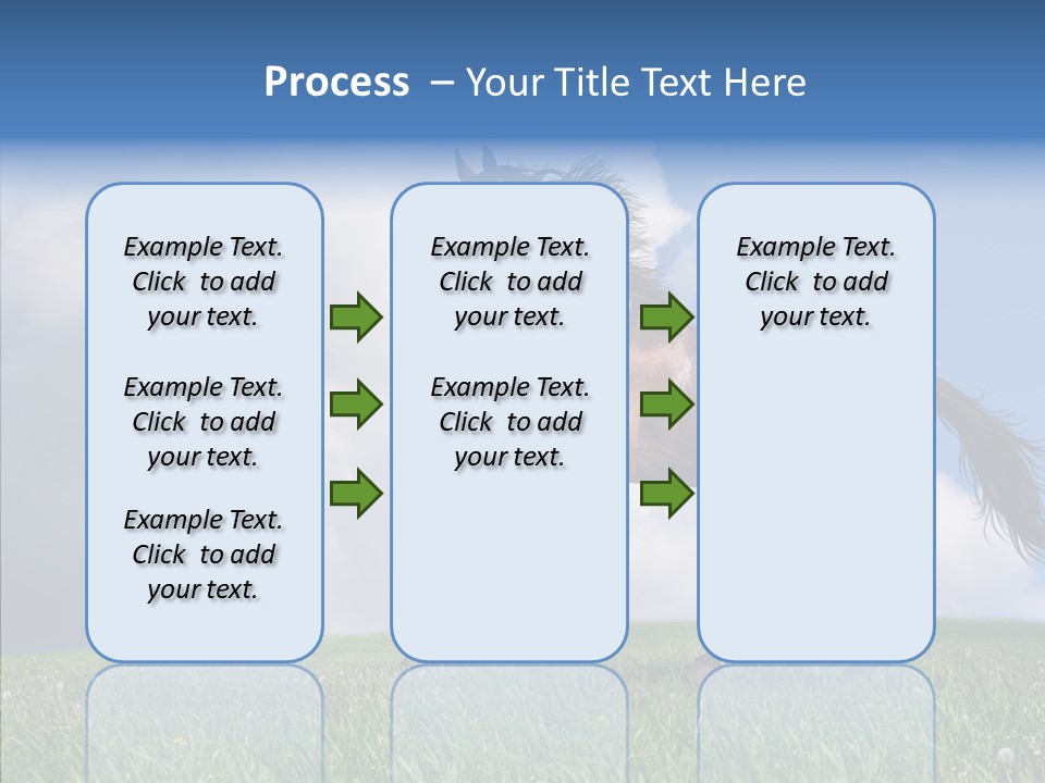 Pasture Ranch Eye PowerPoint Template