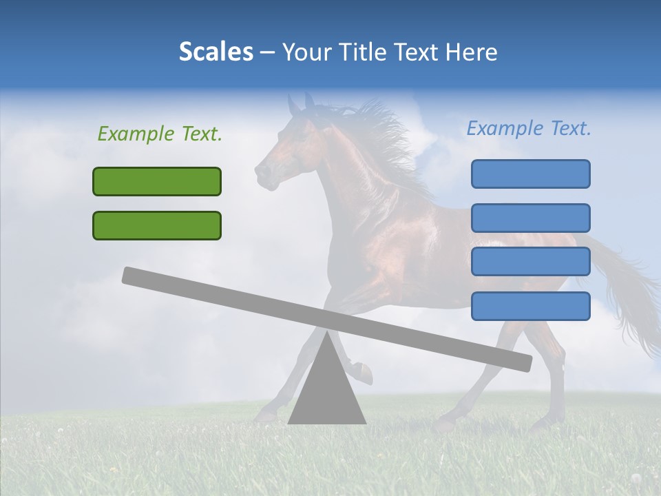 Pasture Ranch Eye PowerPoint Template