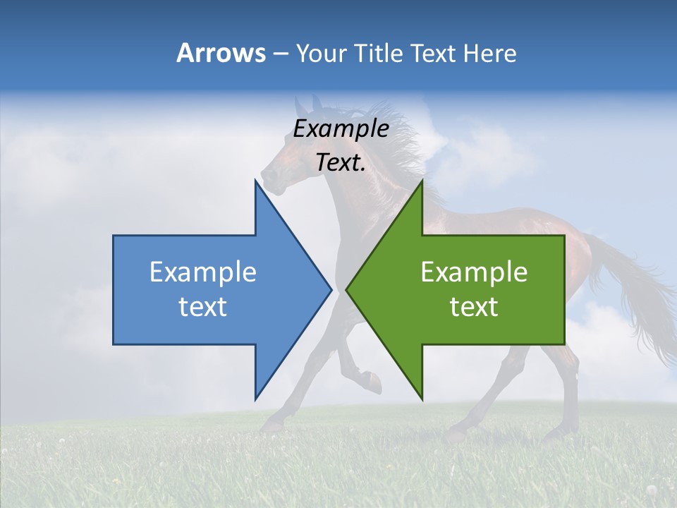 Pasture Ranch Eye PowerPoint Template