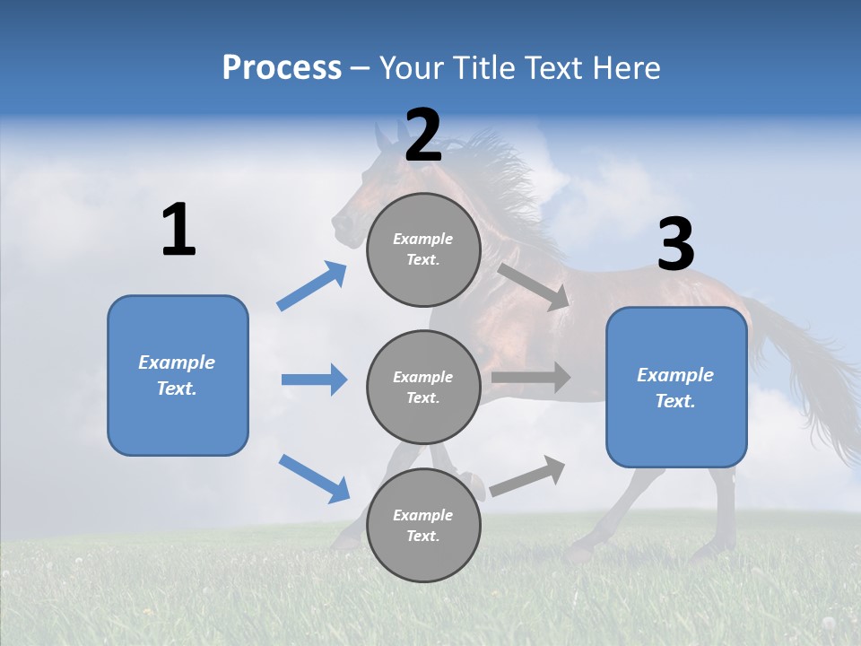 Pasture Ranch Eye PowerPoint Template