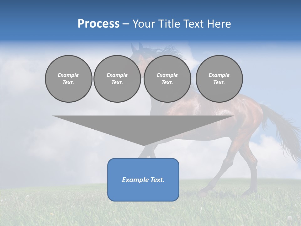 Pasture Ranch Eye PowerPoint Template