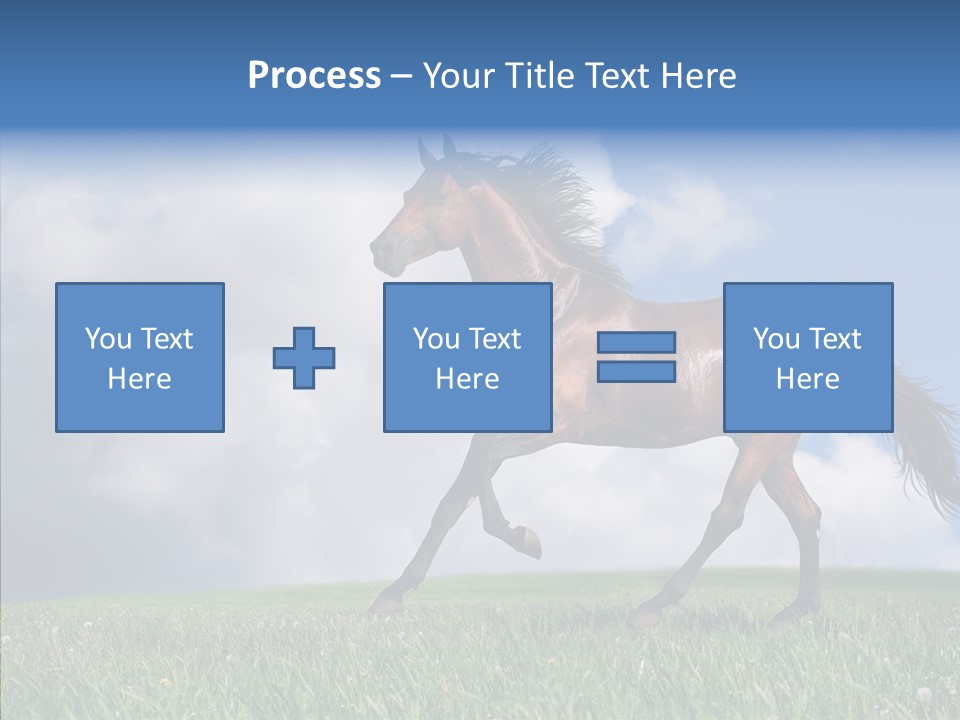 Pasture Ranch Eye PowerPoint Template