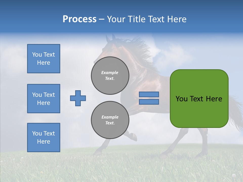 Pasture Ranch Eye PowerPoint Template