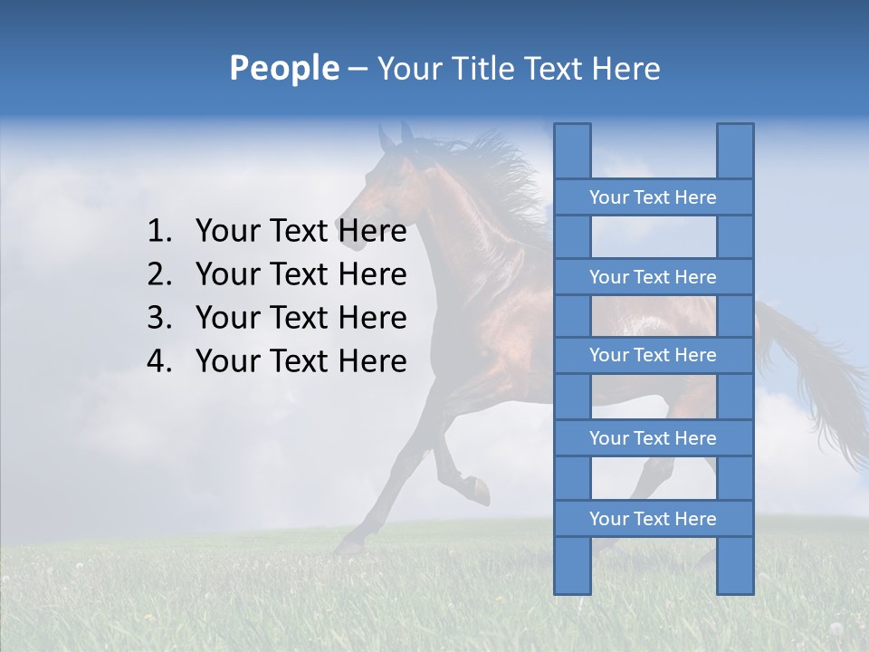 Pasture Ranch Eye PowerPoint Template