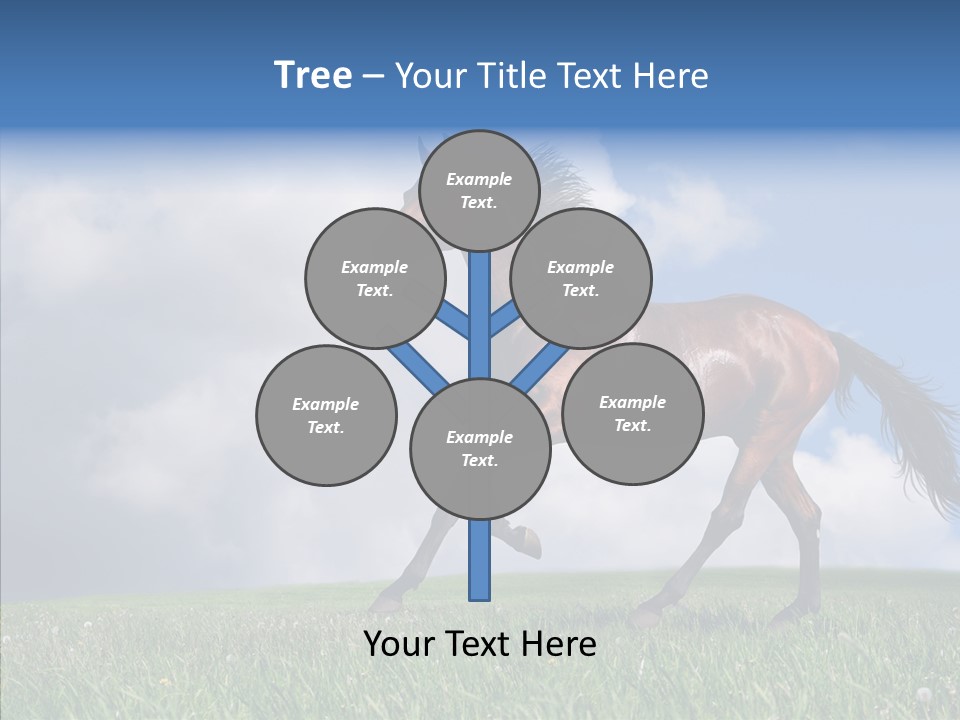 Pasture Ranch Eye PowerPoint Template