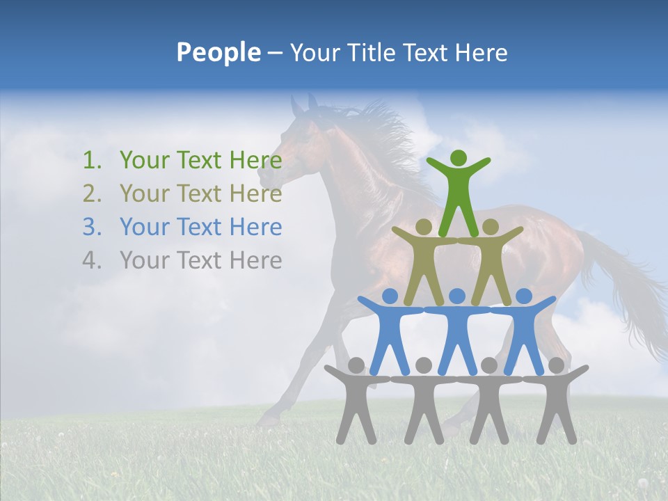 Pasture Ranch Eye PowerPoint Template