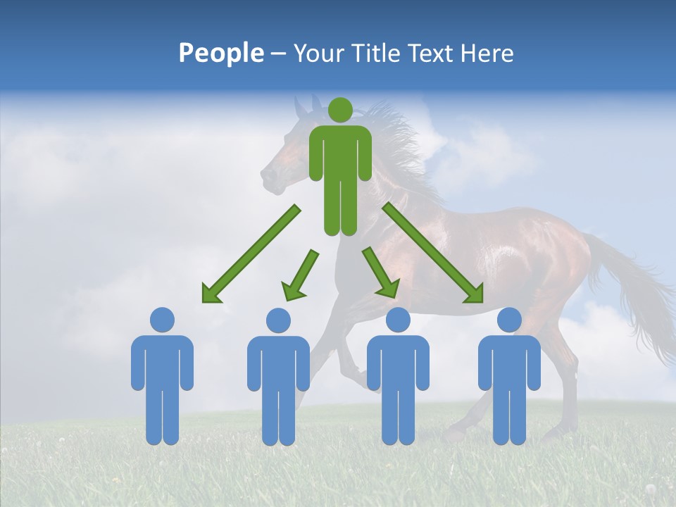 Pasture Ranch Eye PowerPoint Template