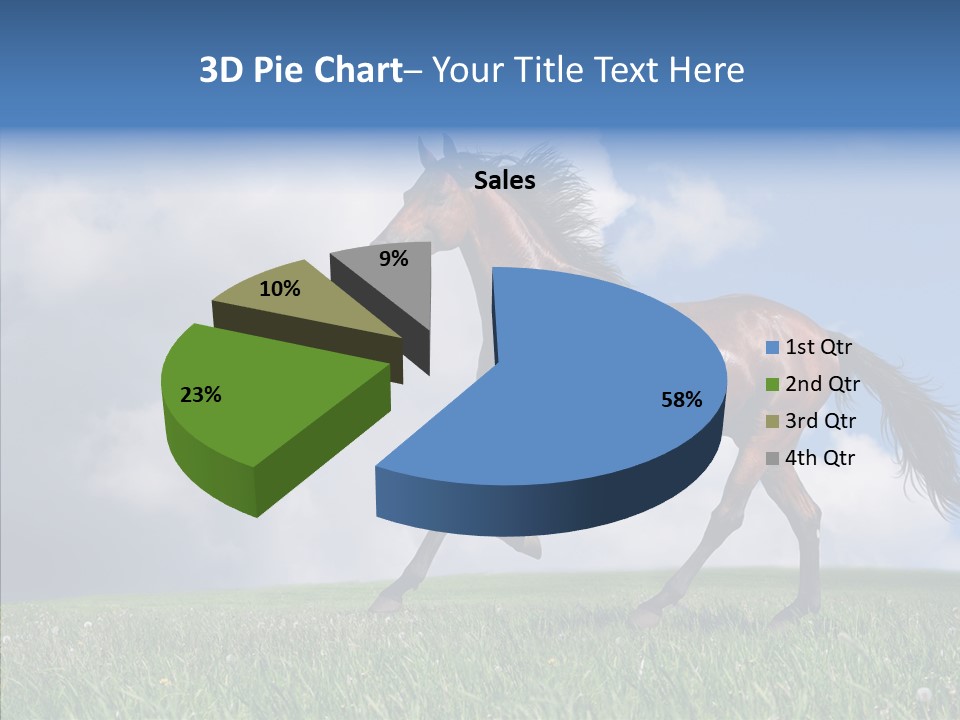 Pasture Ranch Eye PowerPoint Template