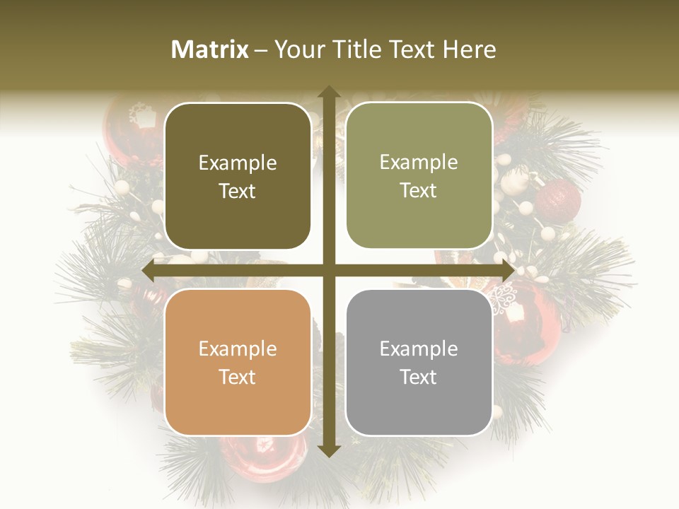 Spruce Christmas Year PowerPoint Template