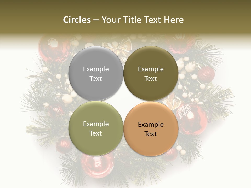 Spruce Christmas Year PowerPoint Template