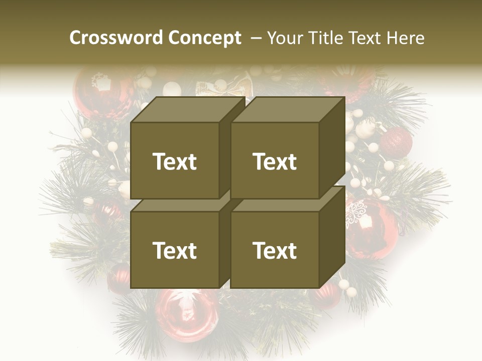 Spruce Christmas Year PowerPoint Template