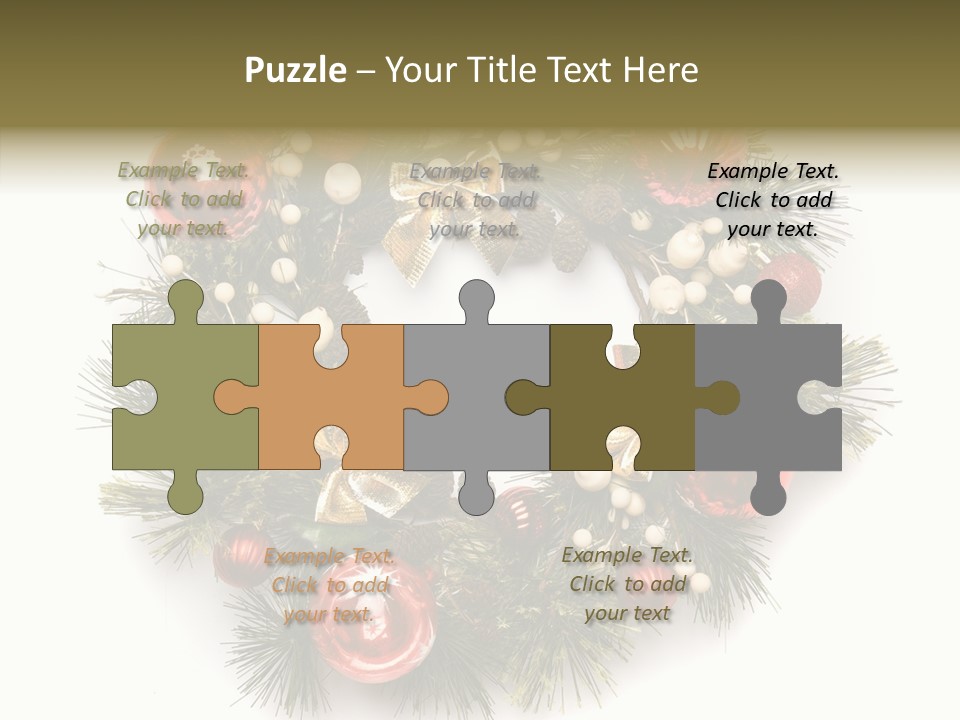 Spruce Christmas Year PowerPoint Template