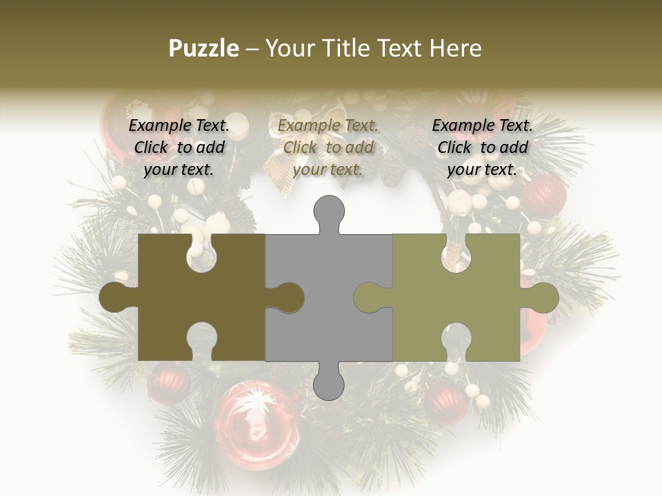 Spruce Christmas Year PowerPoint Template