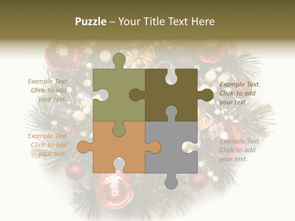Spruce Christmas Year PowerPoint Template