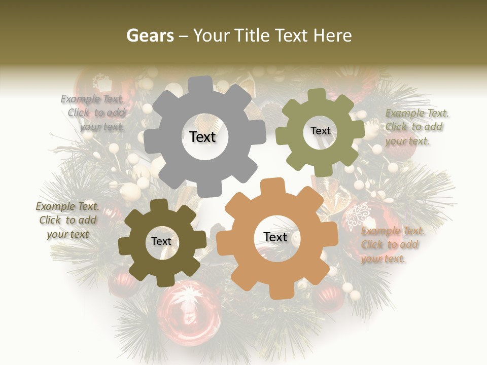 Spruce Christmas Year PowerPoint Template
