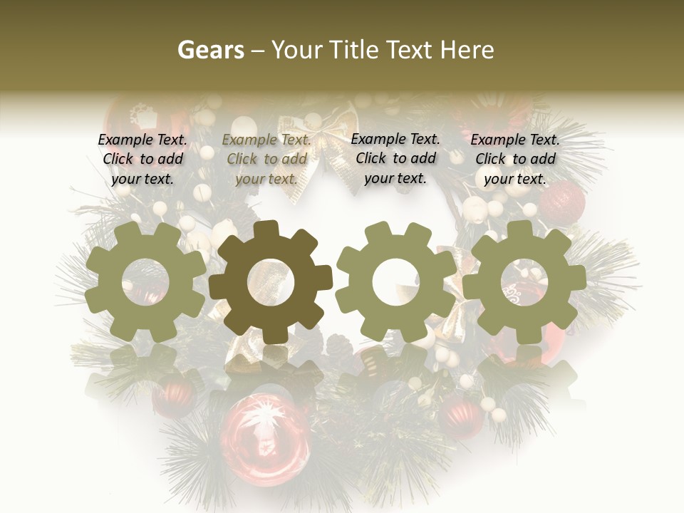 Spruce Christmas Year PowerPoint Template