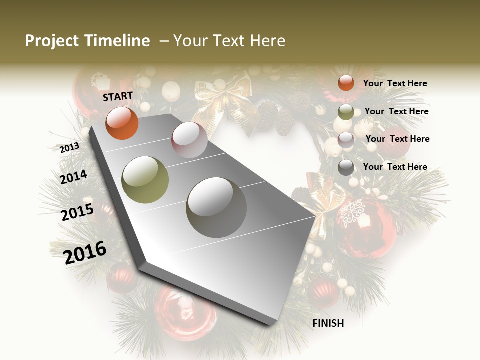 Spruce Christmas Year PowerPoint Template