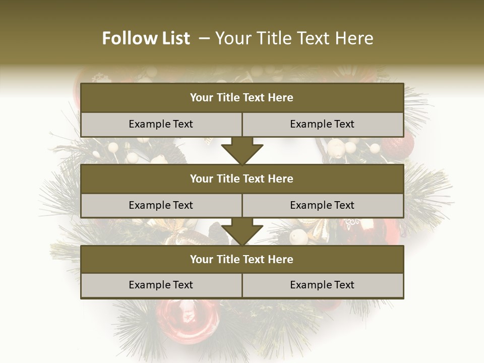 Spruce Christmas Year PowerPoint Template