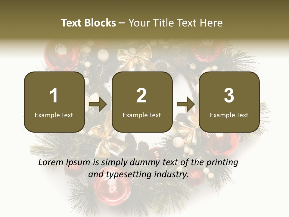 Spruce Christmas Year PowerPoint Template