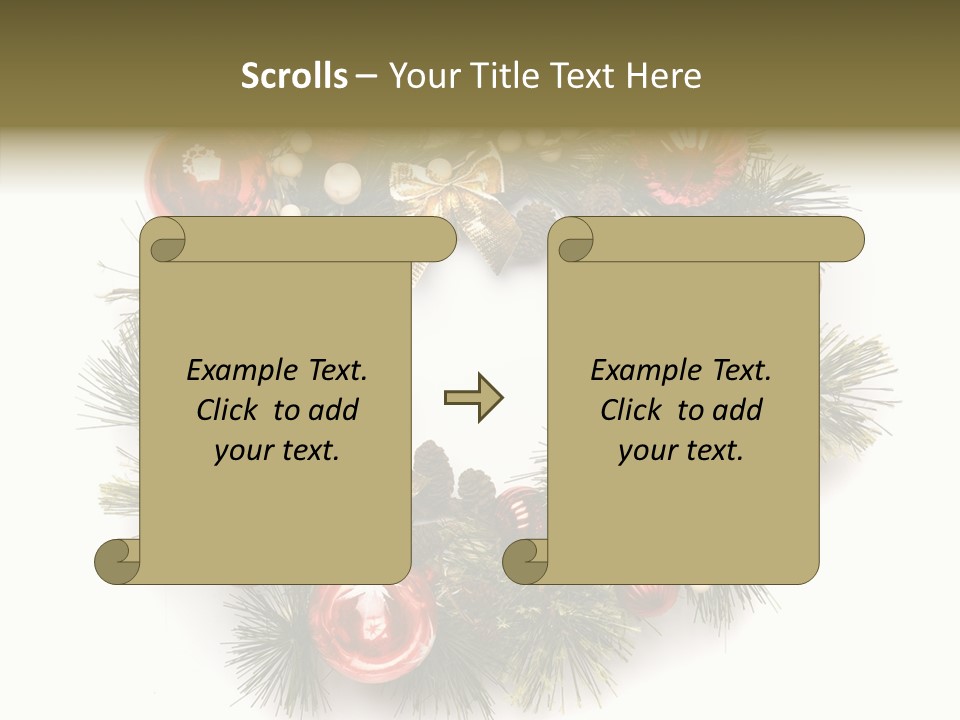 Spruce Christmas Year PowerPoint Template