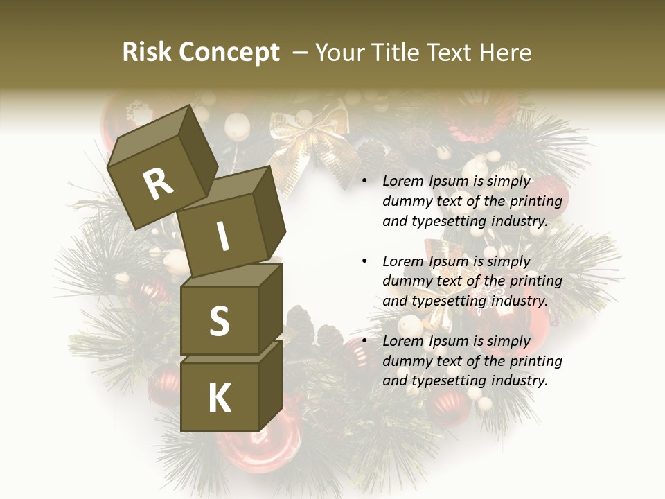 Spruce Christmas Year PowerPoint Template