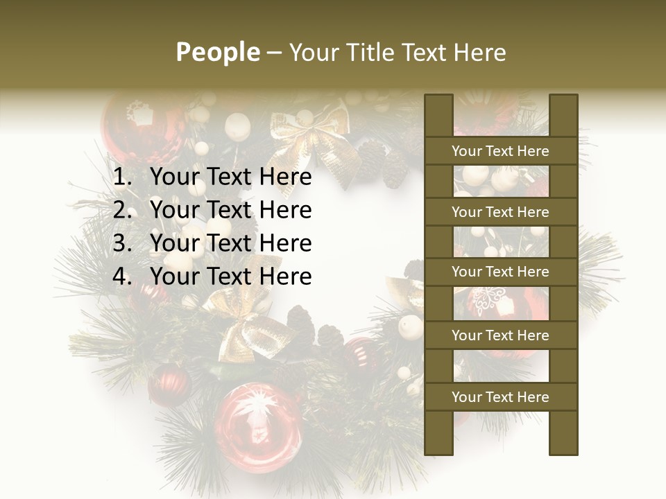 Spruce Christmas Year PowerPoint Template