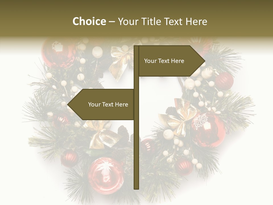Spruce Christmas Year PowerPoint Template