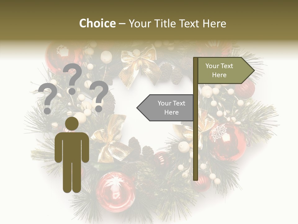 Spruce Christmas Year PowerPoint Template