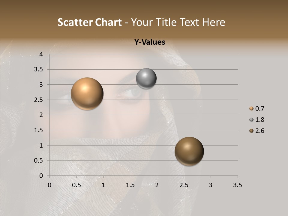 Eye Head Black PowerPoint Template