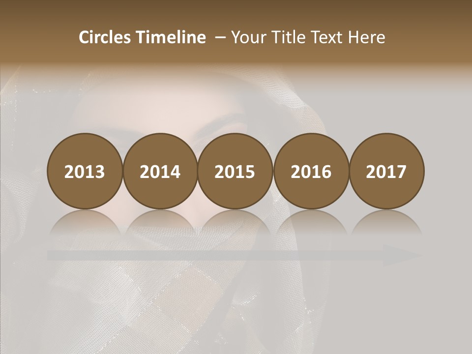 Eye Head Black PowerPoint Template