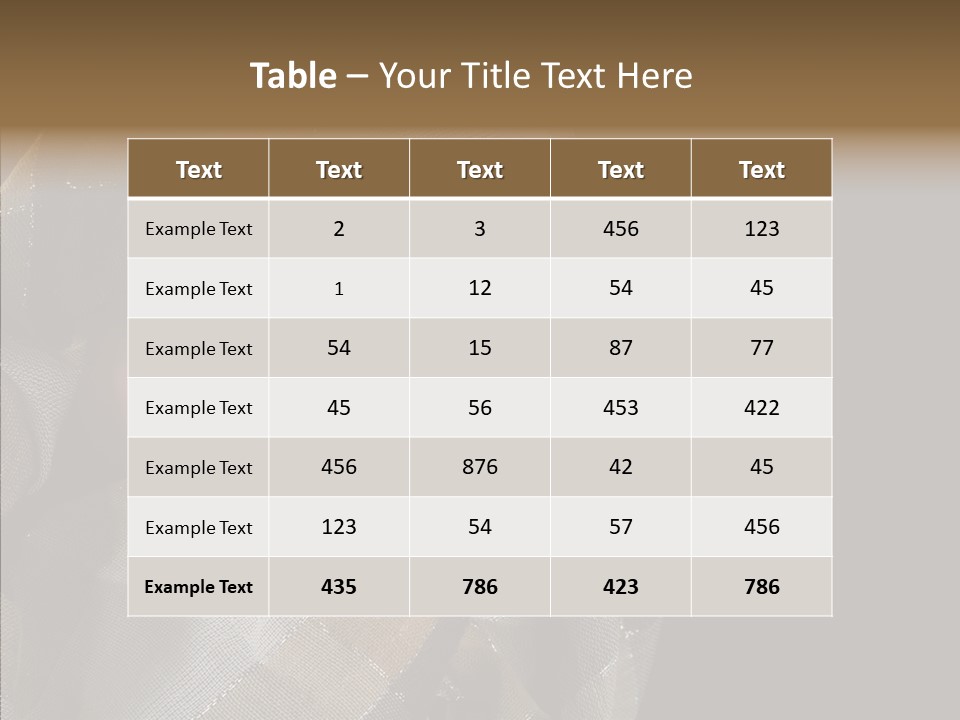 Eye Head Black PowerPoint Template