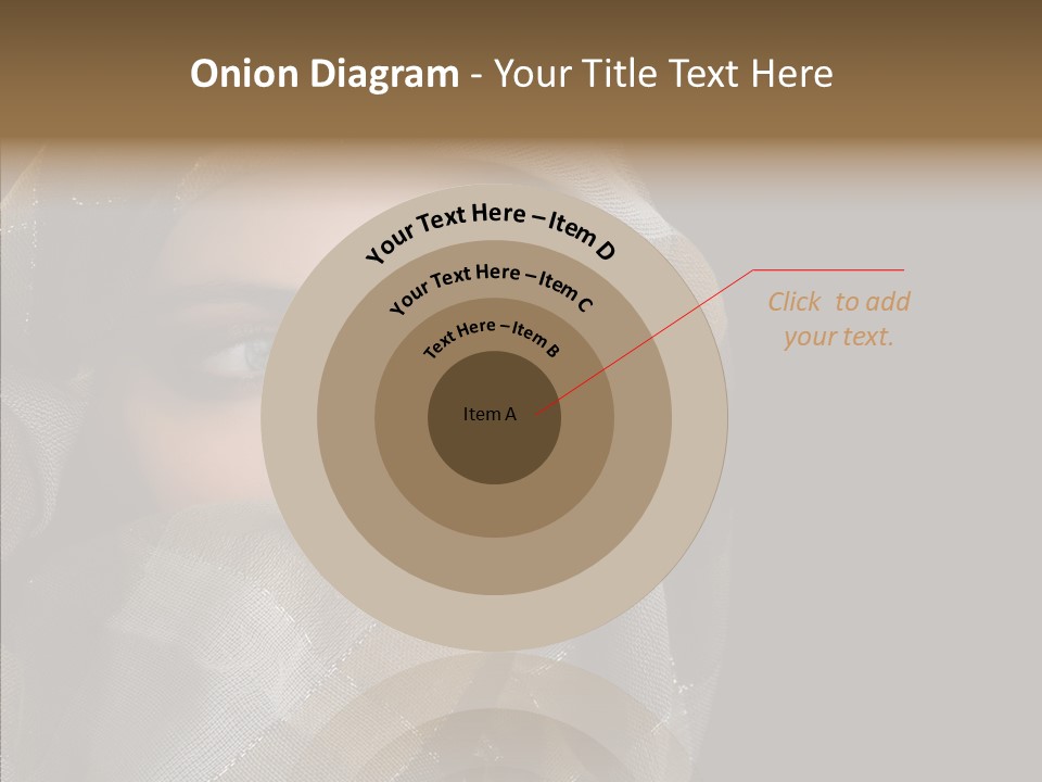 Eye Head Black PowerPoint Template