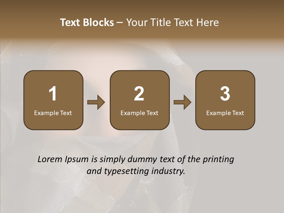 Eye Head Black PowerPoint Template