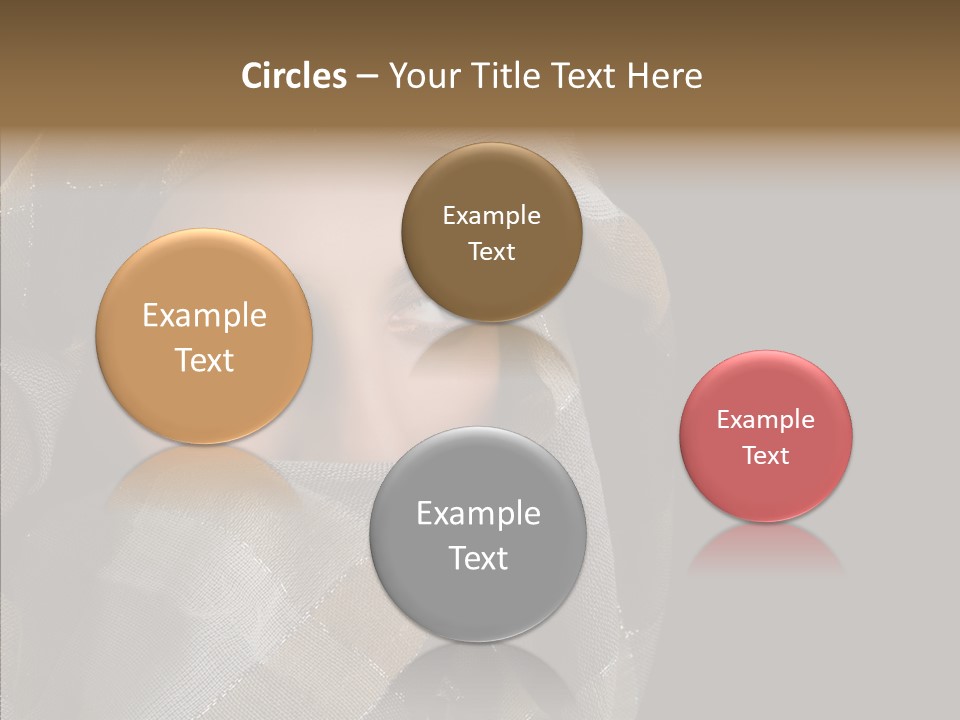 Eye Head Black PowerPoint Template