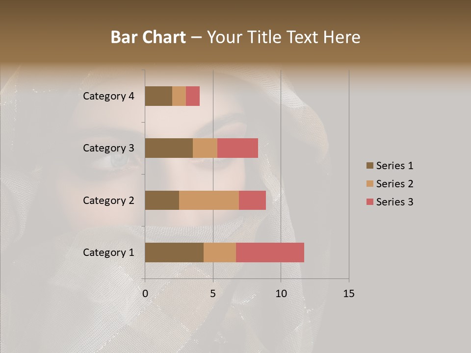 Eye Head Black PowerPoint Template