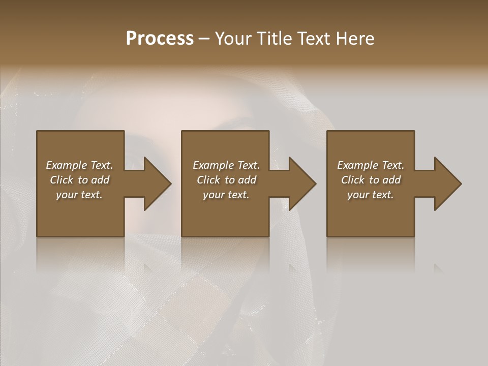 Eye Head Black PowerPoint Template