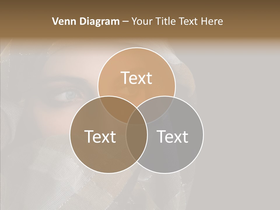 Eye Head Black PowerPoint Template