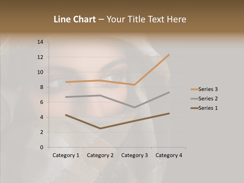 Eye Head Black PowerPoint Template