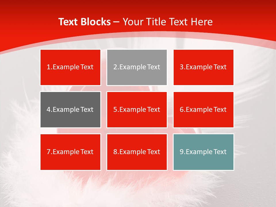 Saint Close Up Leaf PowerPoint Template