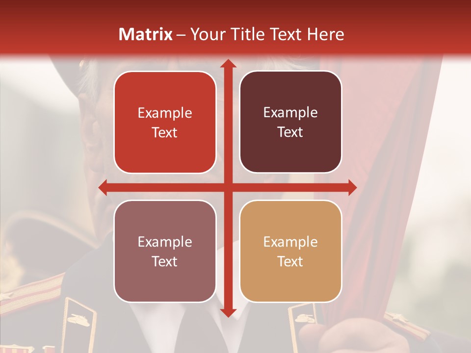 Military Strong World PowerPoint Template