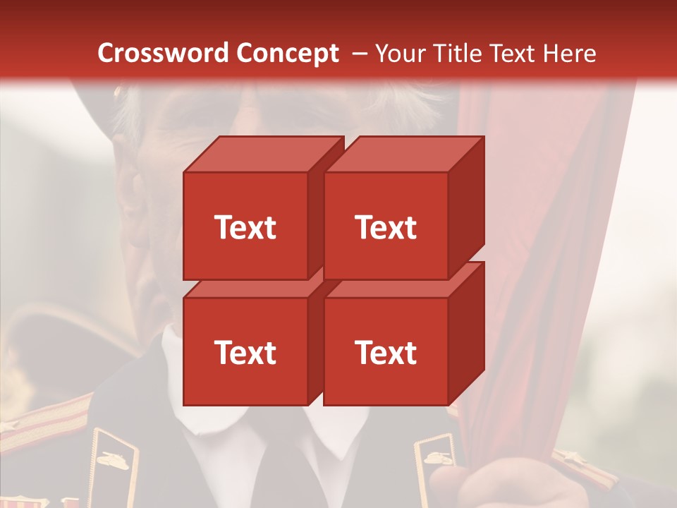 Military Strong World PowerPoint Template