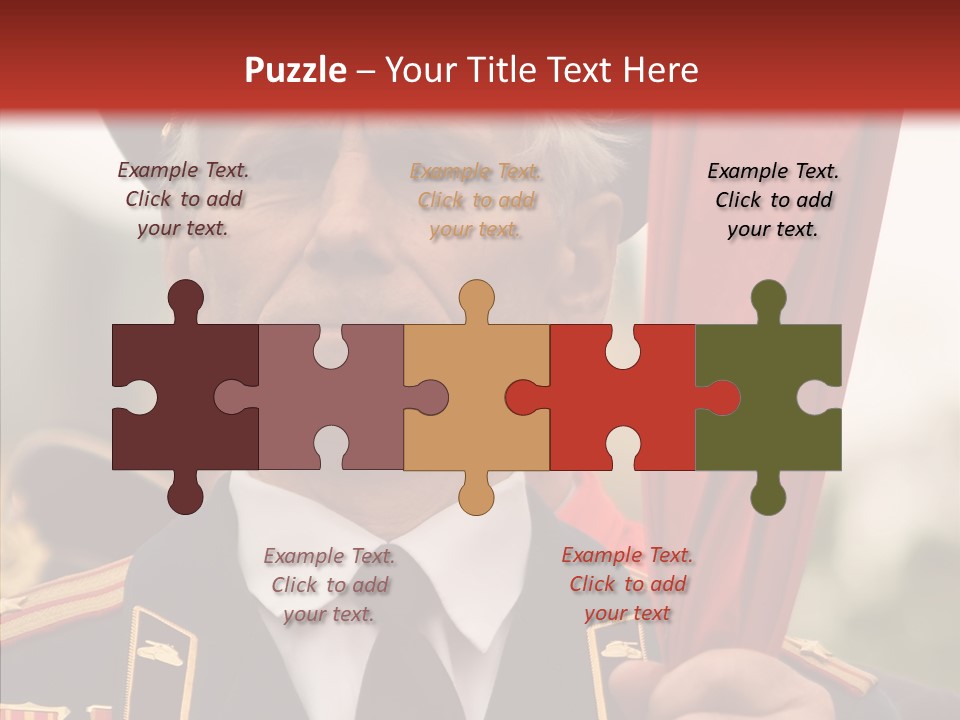 Military Strong World PowerPoint Template