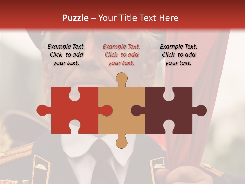 Military Strong World PowerPoint Template